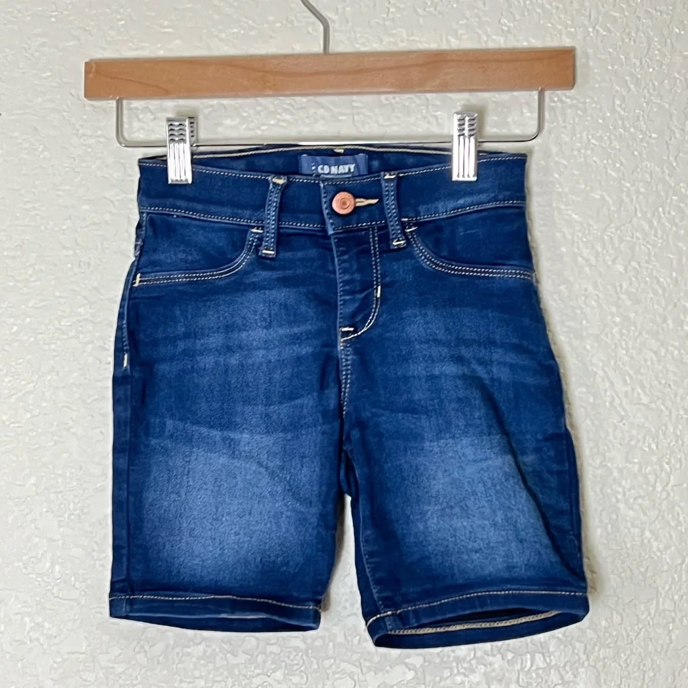 Old Navy | Jeggings denim stretch jean shorts girl’s size 8